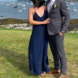 Navy Mirabella Fame and Partners dress
